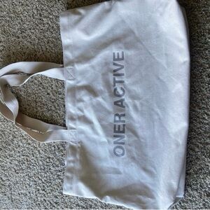 ONER ACTIVE Beige Tote Bag